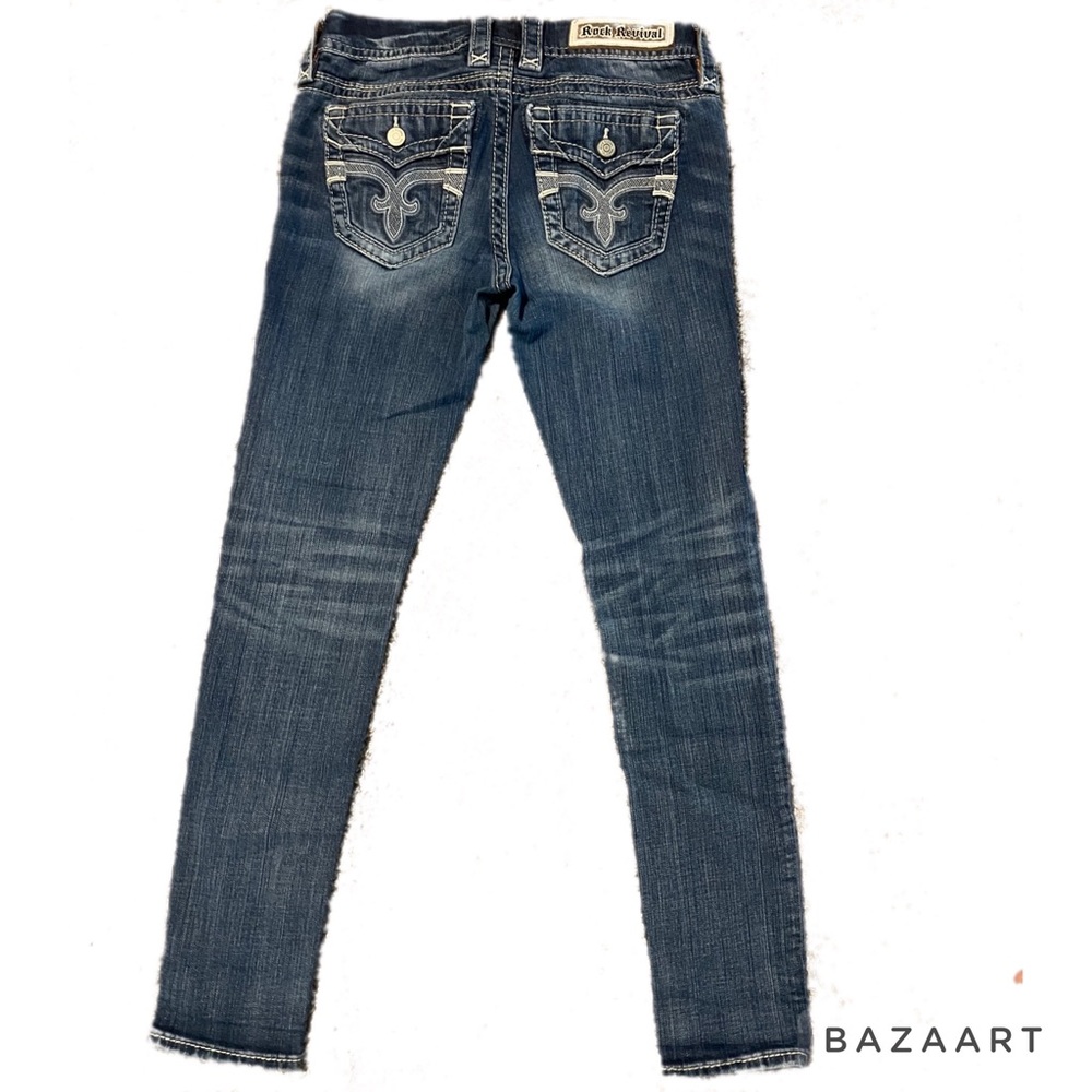 Rock Revival Xandra Skinny Medium Wash Denim Jeans